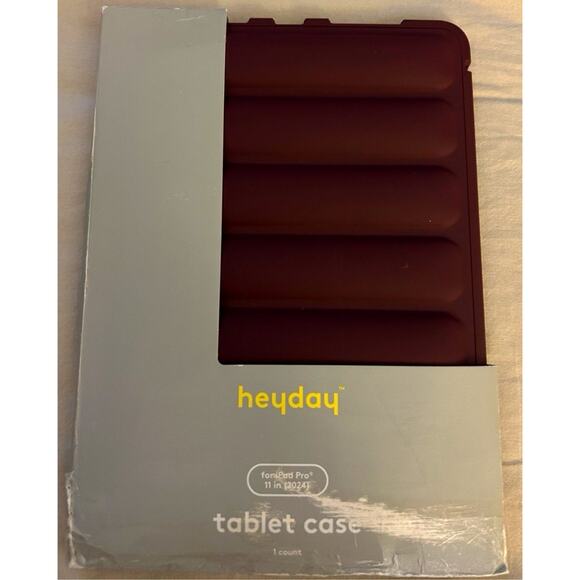 Apple Compatible iPad Pro 11" Pro 2024 Protective Case w/ Stand Dark Cherry NEW - Picture 7 of 9